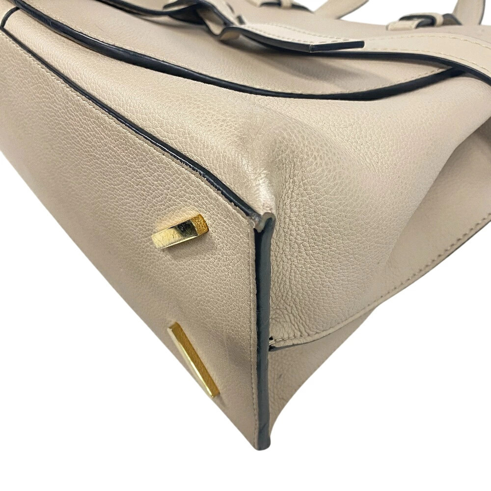 Loewe Top Handbag Beige Handle Gate Bag Shoulder